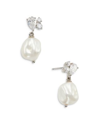 nadri pearl drop earrings