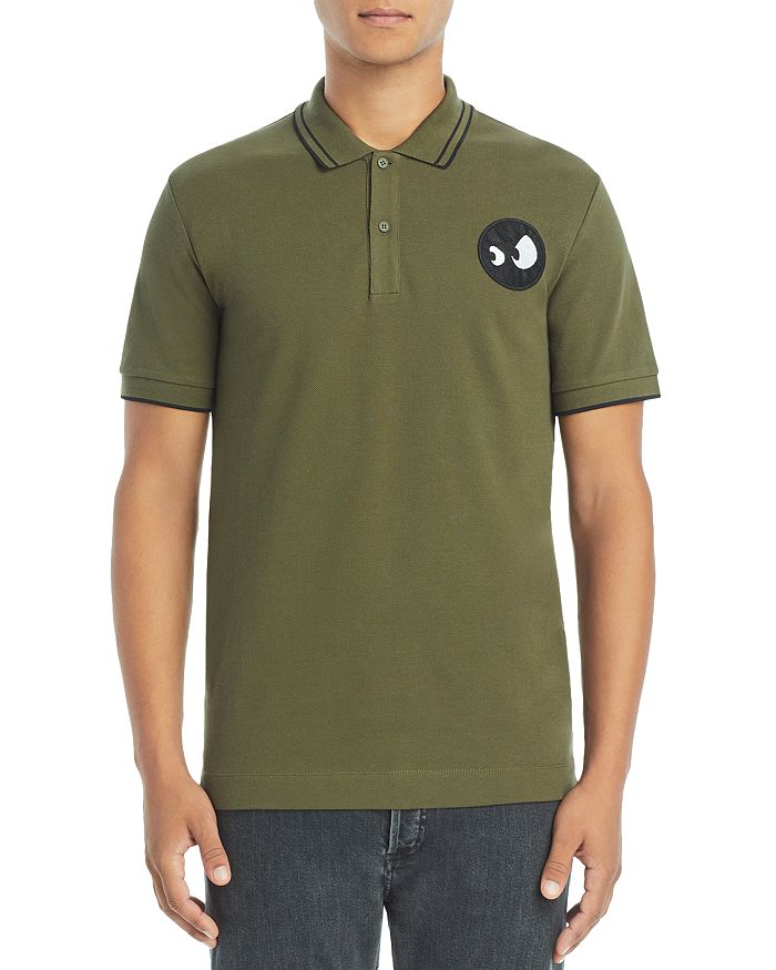 Mcq By Alexander Mcqueen Mcq Alexander Mcqueen Chester Cotton Tipped Regular Fit Polo Shirt - 100% Exclusive In Miltary Khaki