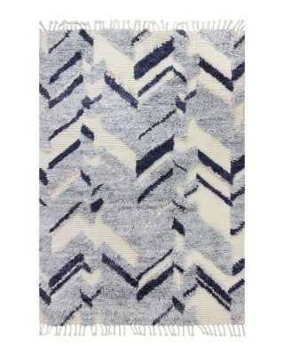 Bashian Shaggy S168-BNSH7 Area Rug, 7'6 x 9'6