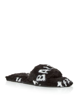 balenciaga slippers fluffy