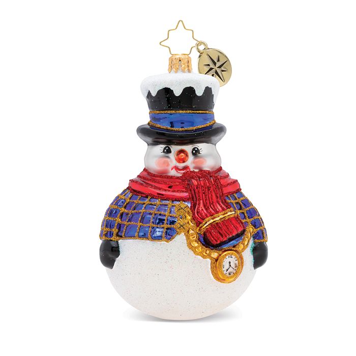 Christopher Radko Jolly All A-round Snowman! Ornament