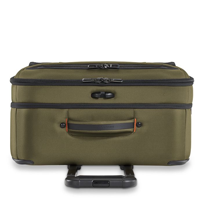 Shop Briggs & Riley Zdx 29 Large Expandable Spinner Suitcase In Hunter