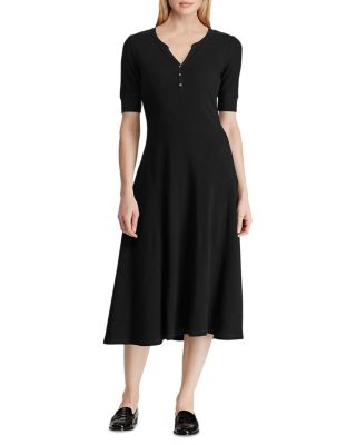 macys ralph lauren black dress