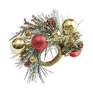 Kim Seybert Holiday Bough Napkin Ring In Multi