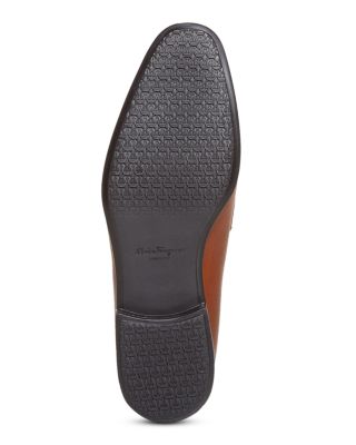 Men's Ree Double Gancini Bit Leather Loafers