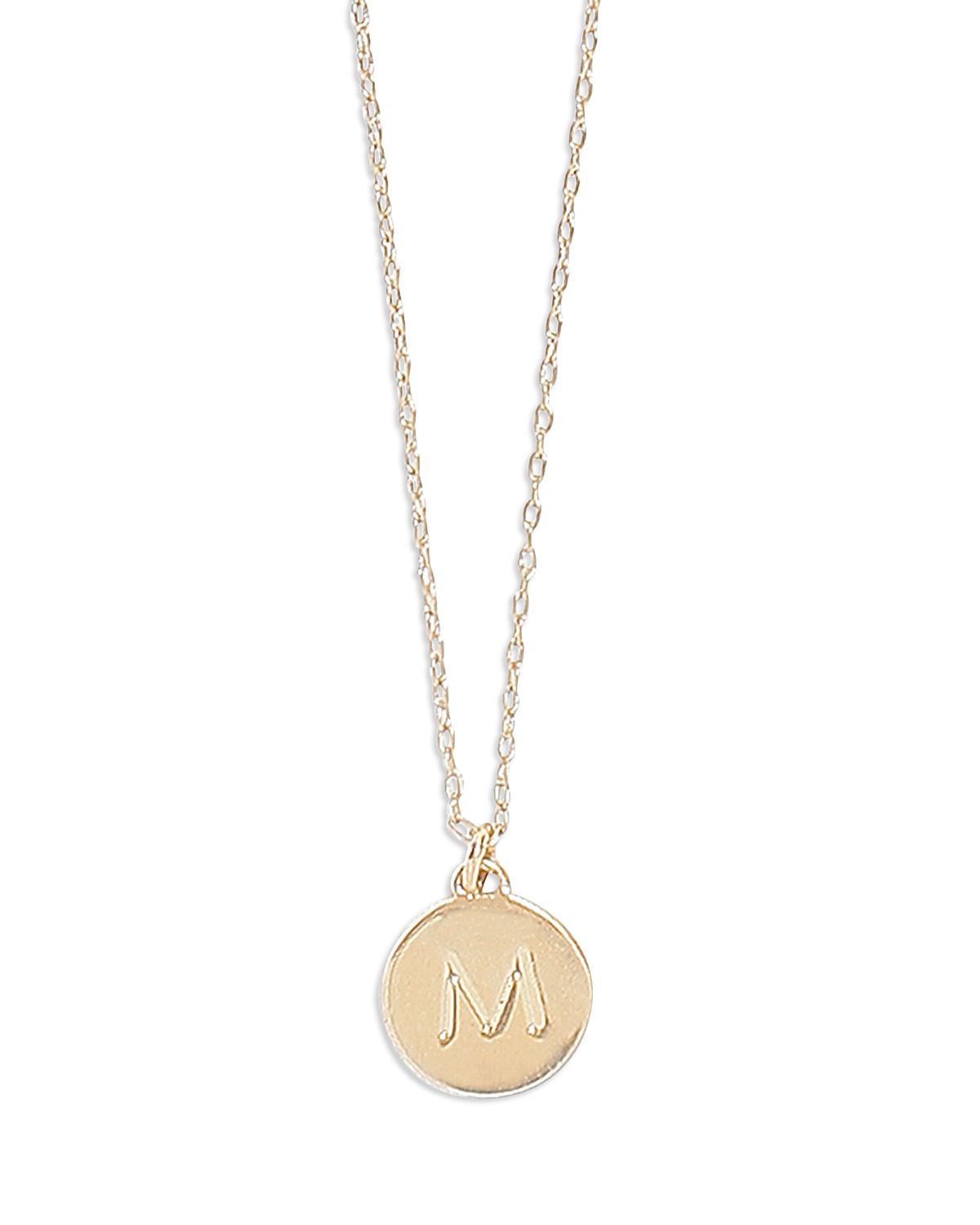 kate spade new york Mini Initial Pendant Necklace