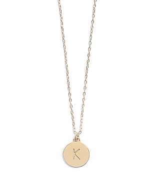 Shop Kate Spade New York Mini Initial Pendant Necklace, 17-20