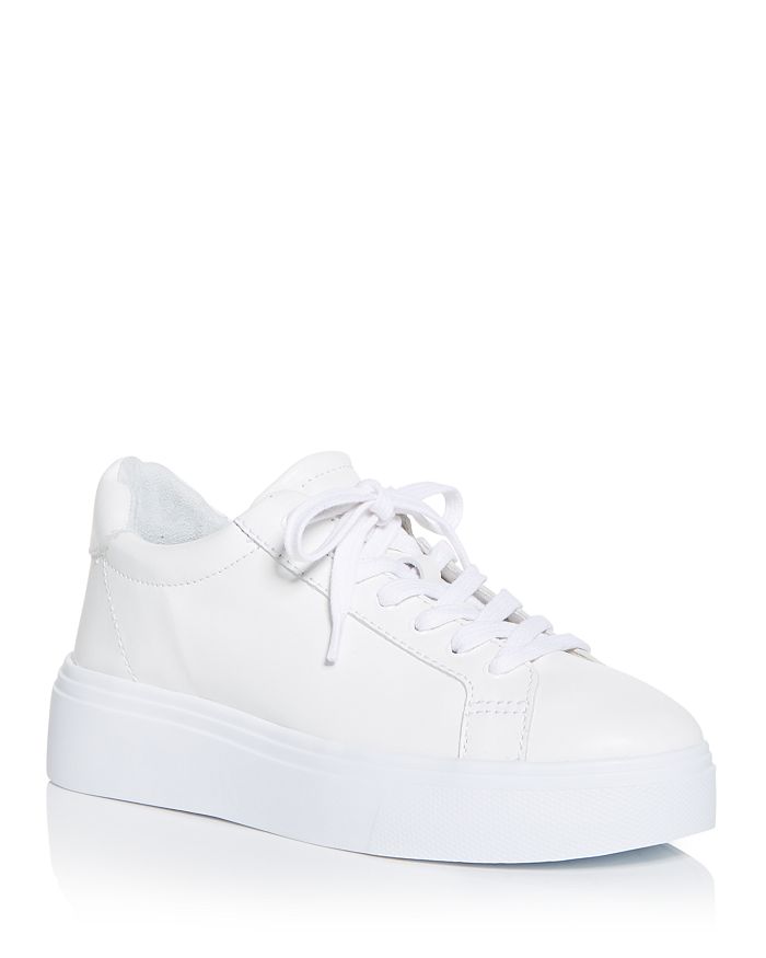 Schutz Women's Raver Low Top Platform Sneakers In White