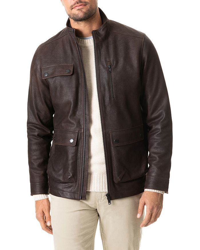 Rodd & Gunn Silverdale Leather Jacket | Bloomingdale's