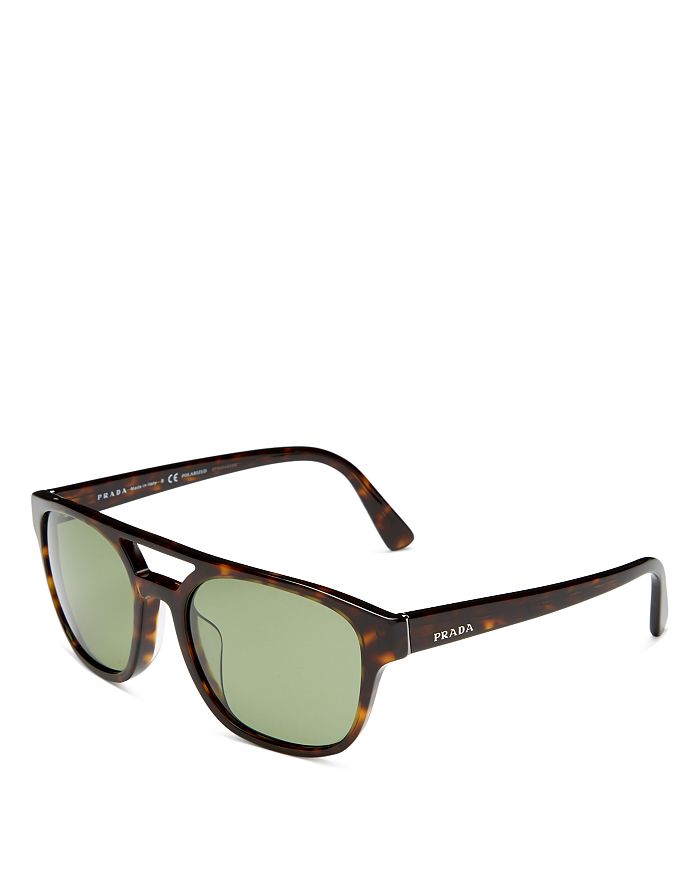 Prada Men’s Polarized Square Sunglasses, 56mm Bloomingdale's