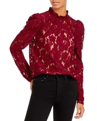 red party blouse