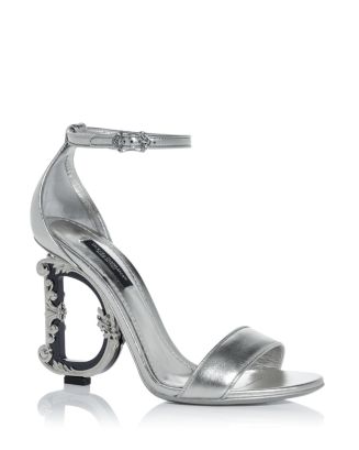 Dolce & Gabbana Women’s D&G Sculpted High Heel Sandals | Bloomingdale's