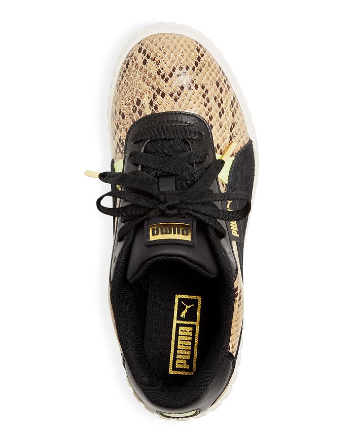 puma platform snakeskin