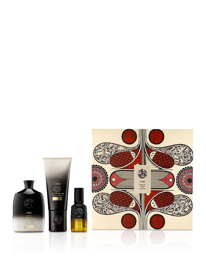ORIBE Gold Lust Shampoo, Conditioner & Hair Oil Gift Set (139 value) Bloomingdale's