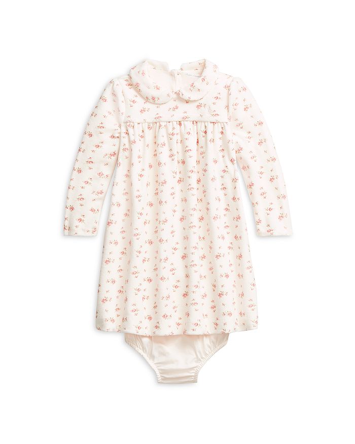 Ralph Lauren Girls Floral Print Velour Dress Baby Bloomingdale S