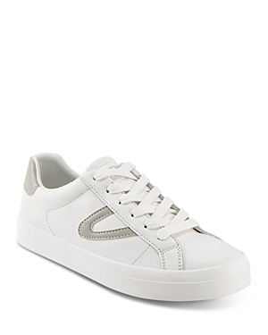 Tretorn Women's Mason 2 Lace Up Sneakers In White/gray