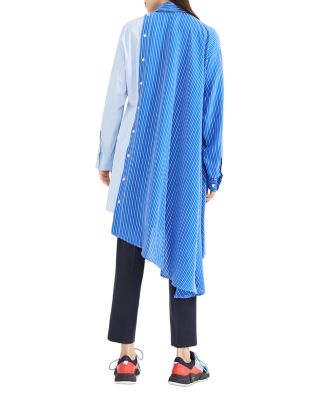 knee length dresses for ladies Womens Oversized Shirt Dress