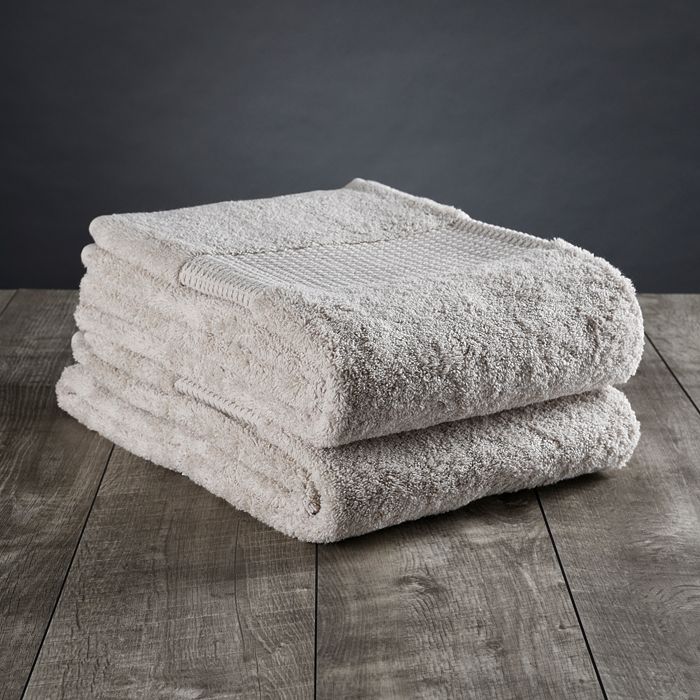 Delilah Home Organic Cotton Bath Towels, Set Of 2 In Natural