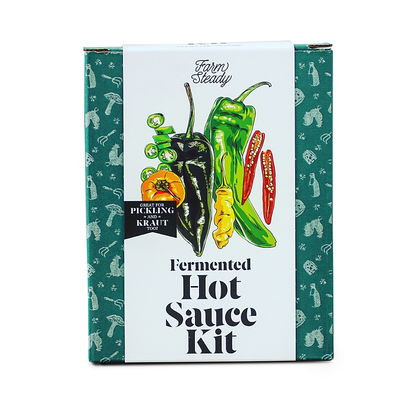 Farmsteady Brookly Brew Shop Hot Sauce Making Kit