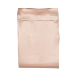 Gingerlily Silk Solid Flat Sheet, Queen In Rose Pink