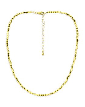 AQUA - 3mm Beaded Collar Necklace, 14-16" - 100% Exclusive