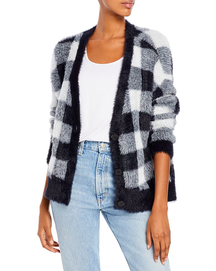 Bella Dahl Plaid Cardigan Sweater | Bloomingdale's