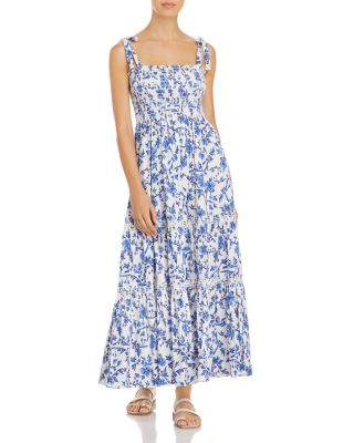 tory burch floral dress