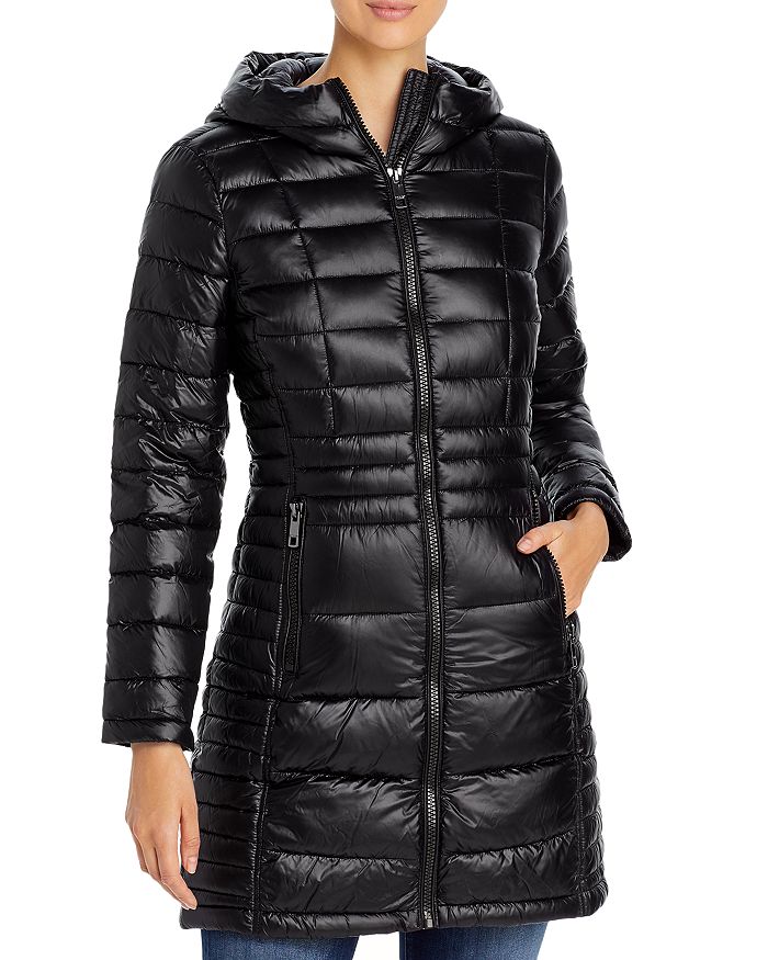 Calvin Klein Packable Puffer Coat In Black | ModeSens