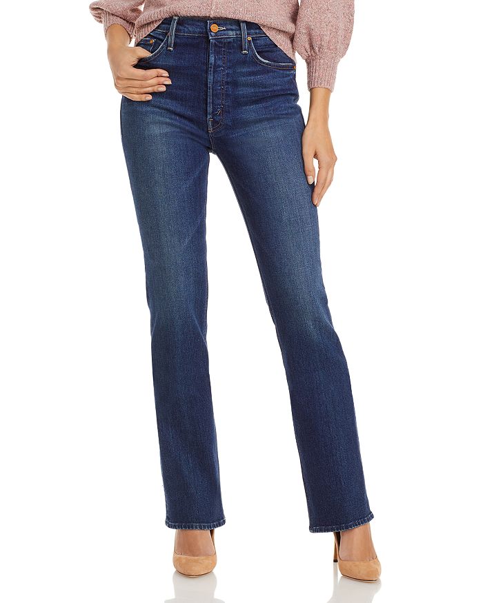 MOTHER The Tripper Sneak Straight Jeans in Until Next Time | Bloomingdale's