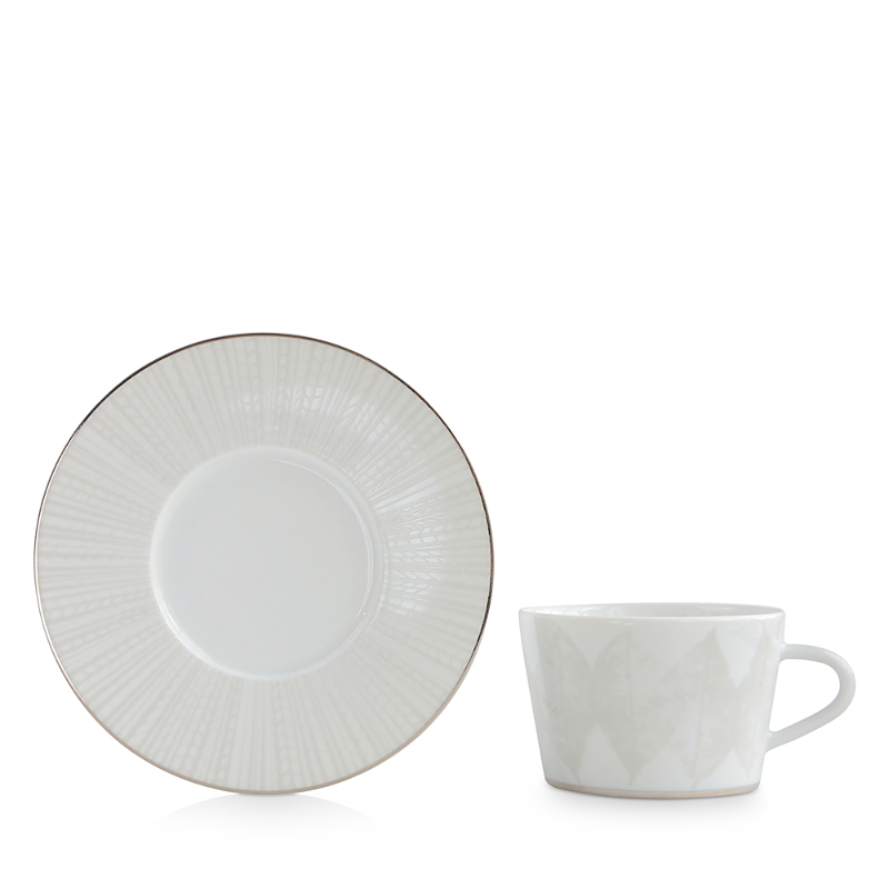 Bernardaud Silva Tea Saucer In White