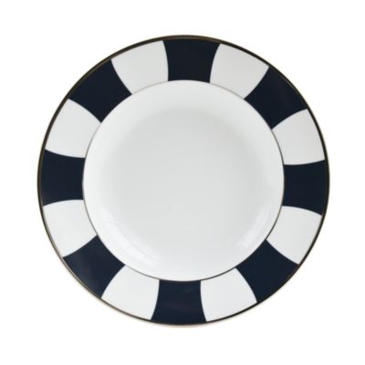 Bernardaud - Galerie Royale Bleu Nuit Rim Soup Plate