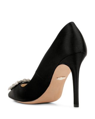 Women's Cher Crystal Buckle Pumps