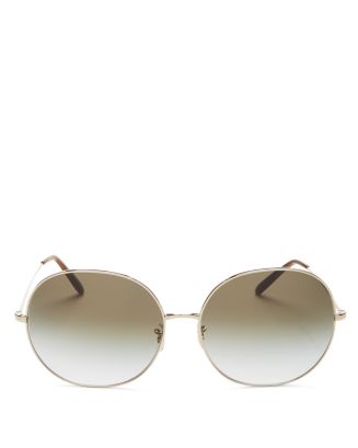 Oliver Peoples Women's Darlen Oversized Round Sunglasses, 64mm |  Bloomingdale's
