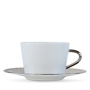 Bernardaud Twist Platinum Tea Cup - 100% Exclusive