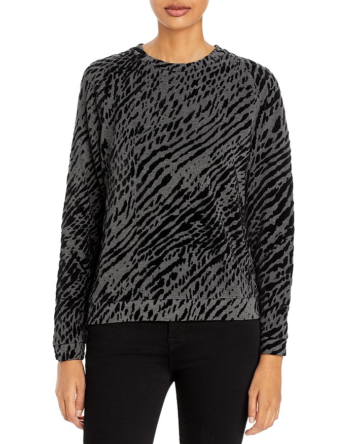 Majestic Filatures Zebra Print Sweater | Bloomingdale's