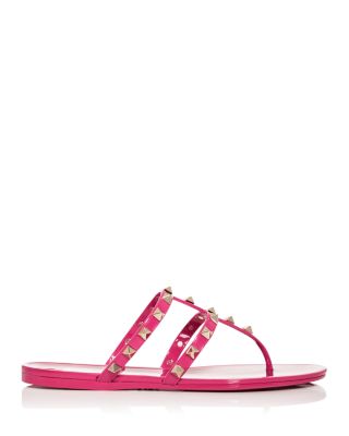 hot pink designer sandals