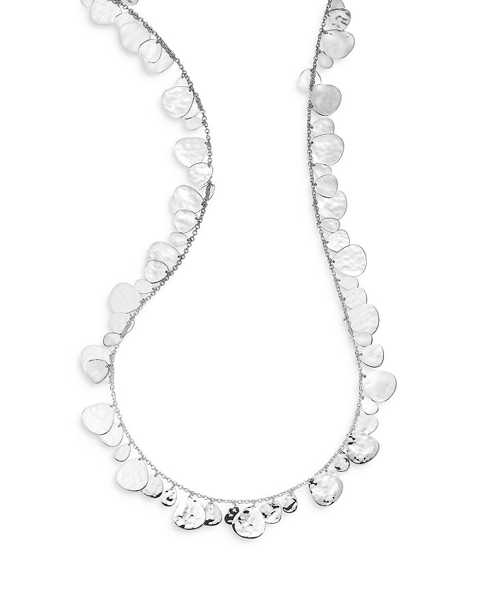 IPPOLITA STERLING SILVER CLASSICO HAMMERED LONG NOMAD NECKLACE, 40,SN1760