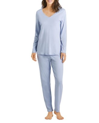 Hanro Cotton Pajama Set | Bloomingdale's