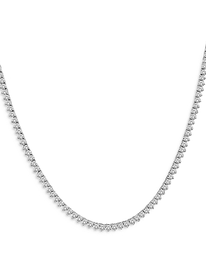 Bloomingdale's Diamond Opera Length Tennis Necklace In 14k White Gold, 20.0 Ct. T.w, 32 - 100% Exclusive