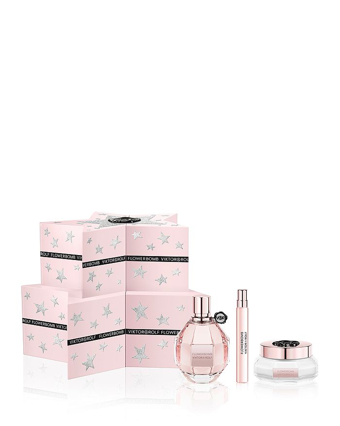 Viktor&Rolf Flowerbomb 3 Piece Luxe Holiday Large Gift Set for Women ...