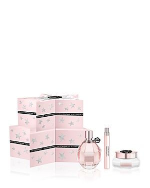 Viktor & Rolf Flowerbomb 3 Piece Luxe Holiday Large Gift Set for Women ($288 value)
