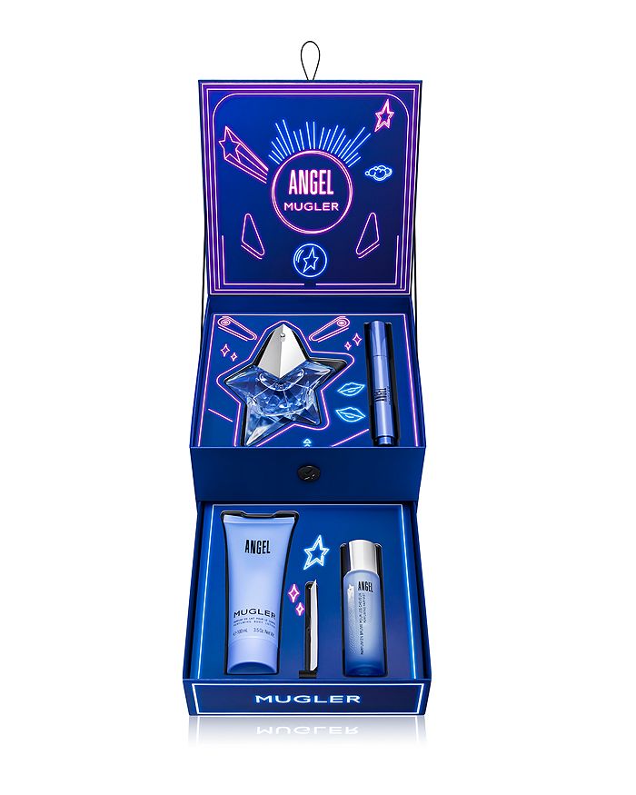 Mugler Angel Eau De Parfum 4 Piece Gift Set ($215 Value)