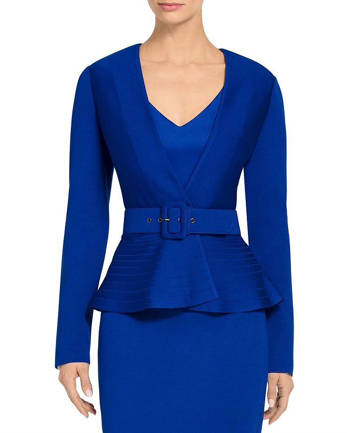 St john peplum dress online