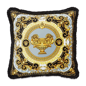 Versace Le Vase Baroque Silk Decorative Pillow, 18 x 18