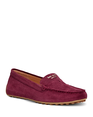 Kate Spade Deck Driving Loafer In Cherrywood