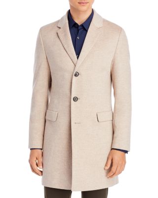 HUGO Slim Fit Overcoat | Bloomingdale's