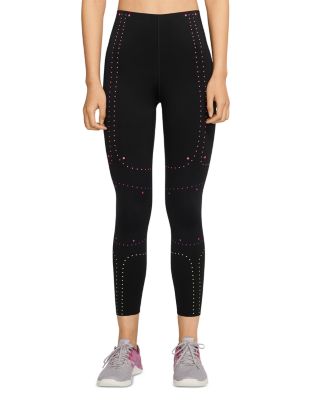 Nike Neon Studded Leggings Bloomingdale s