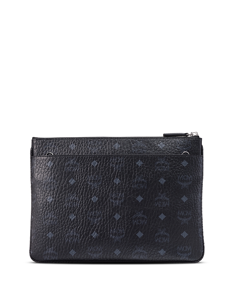 Mcm Visetos Original Pouch In Black