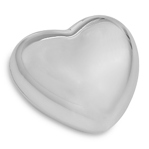 Shop Nambe Covered Heart Box In Silver