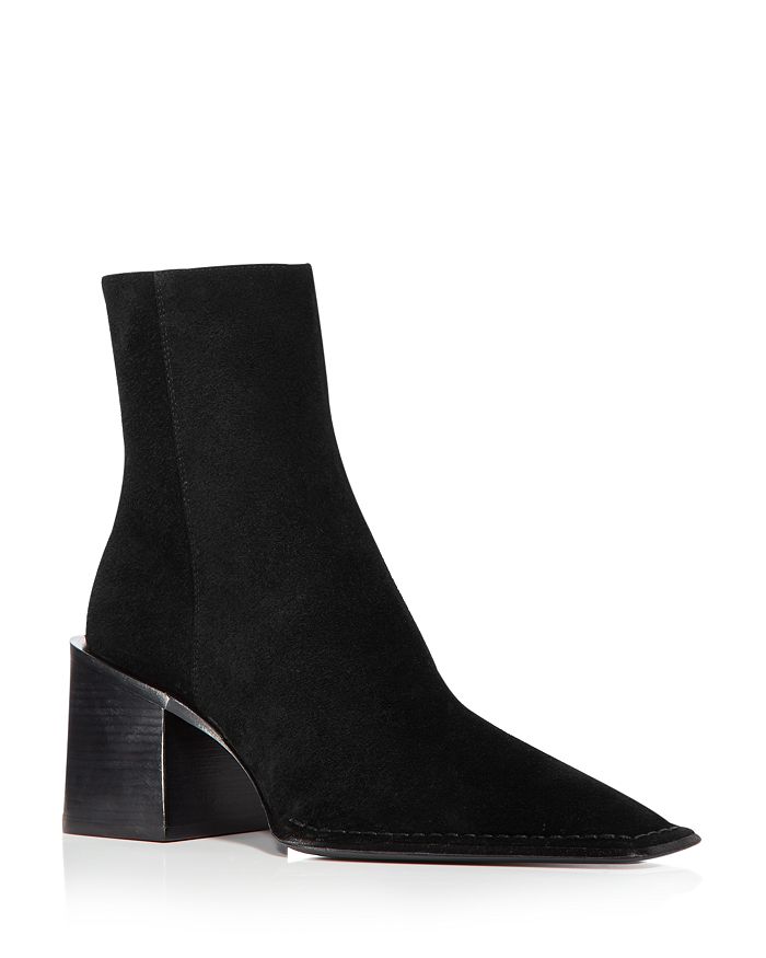 Alexander wang suede deals booties
